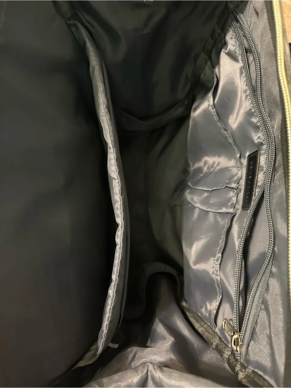 Light Gray Travel Backpack or Work Bag